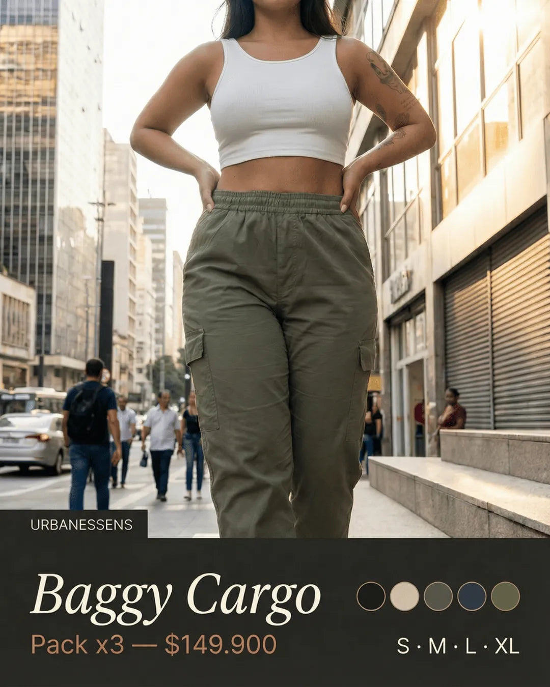 Baggy Cargo Urbanessens