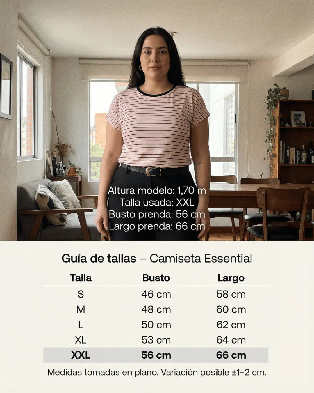 Pack Essentials-3 Camisetas surtidas.