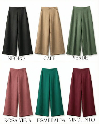 Pantalón palazzo - Essenza