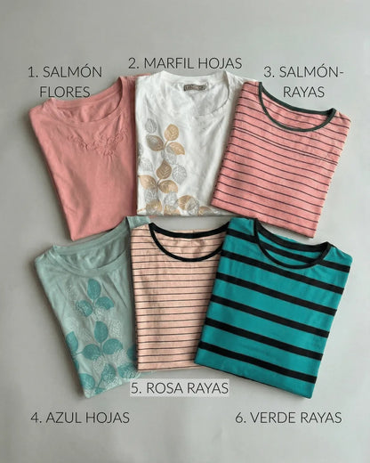 Camisetas Essentials-Oferta de temporada.