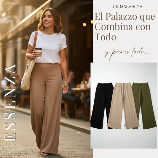 Pantalón palazzo - Essenza