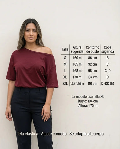 Blusa Oversize-Perla