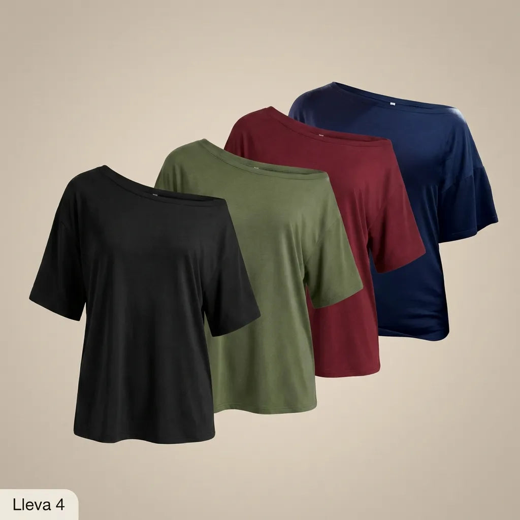 Blusa Oversize-Perla-S/XXL
