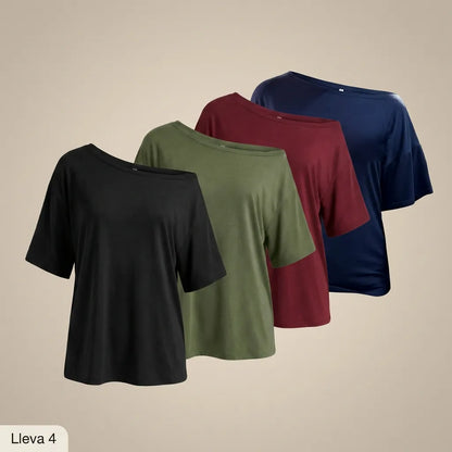 Blusa Oversize-Perla-S/XXL