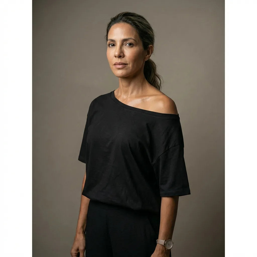 Blusa Oversize-Perla-S/XXL