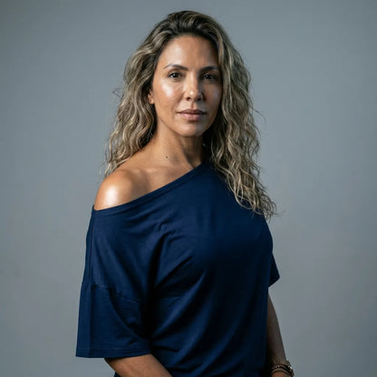 Blusa Oversize-Perla-S/XXL
