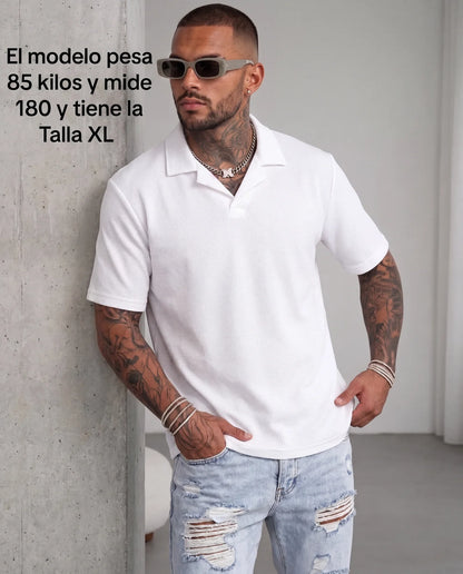 CAMISETA POLO VENTO- TELA GALLETA 220GRS